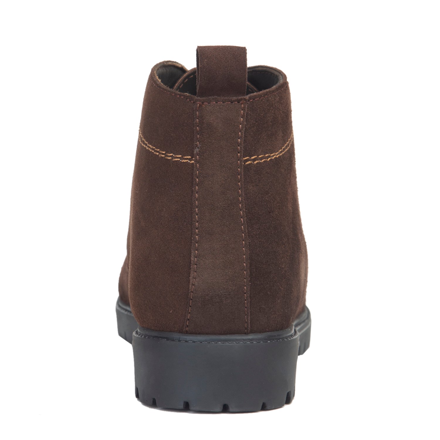 Dark Brown Leather Chukka Boot for Men with a hidden heel - Image 5
